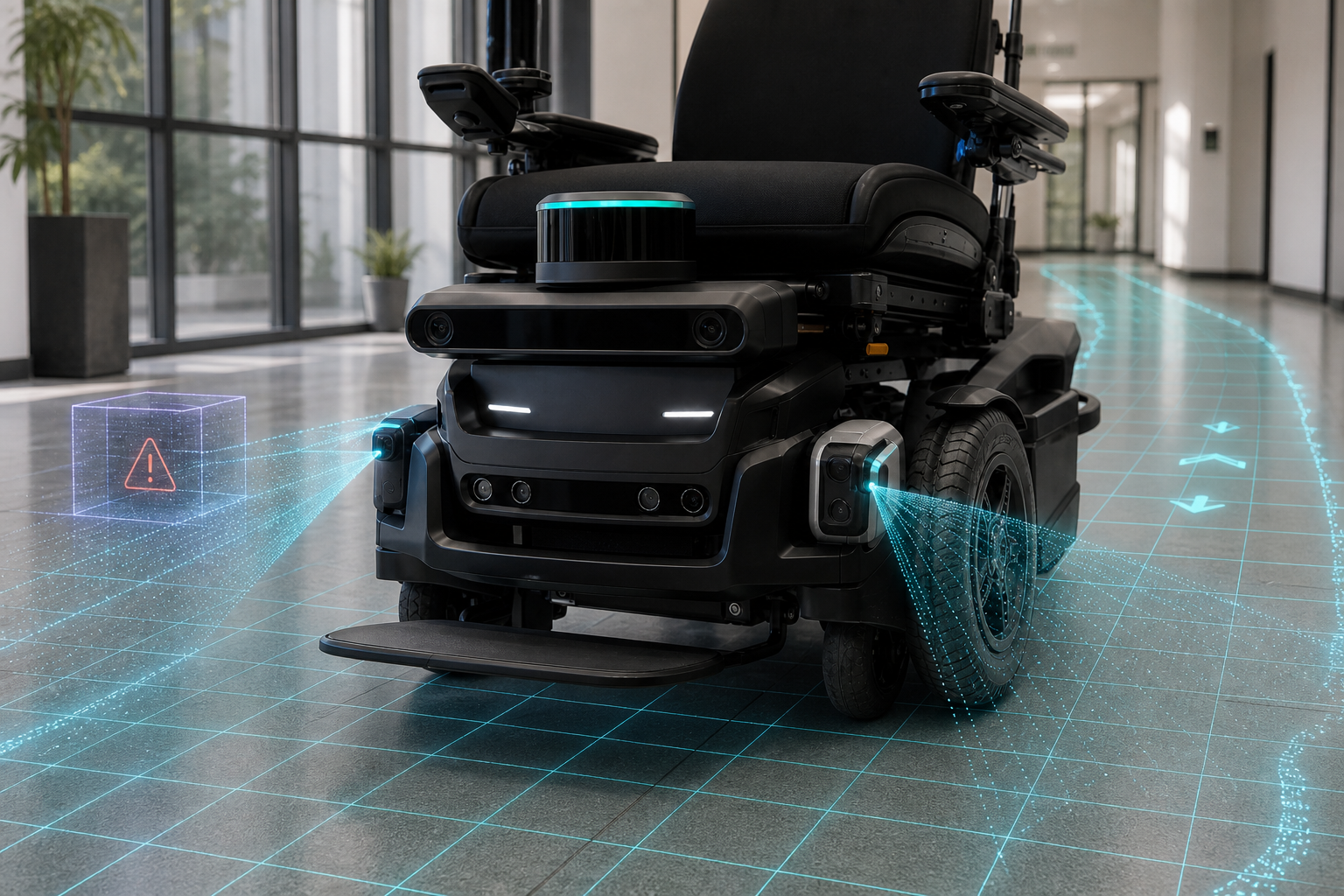 Autonomous wheelchair sensor suite