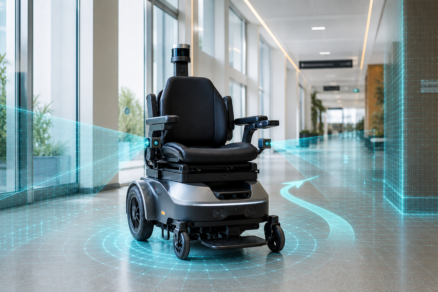 Fully autonomous smart wheelchair